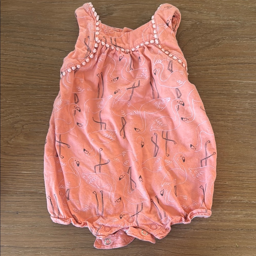 Carter's Pink Flamingo One Piece